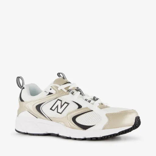 New Balance 408 dames sneakers wit goud Sale