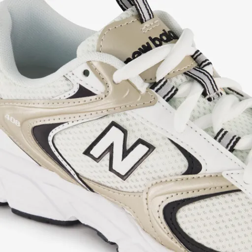 New Balance 408 dames sneakers wit goud Sale