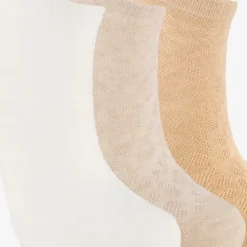 Scapino 3 paar dames sneakersokken beige Online