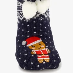 Scapino 1 paar kinder kerst huissokken met poppetje New