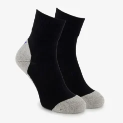 Osaga 2 paar sportsokken zwart grijs Hot