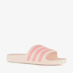 Adidas Adilette dames badslippers roze beige Online