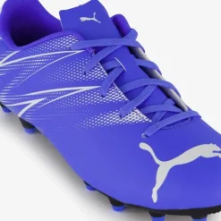 Puma Attacanto FG AG kinder voetbalschoenen blauw Hot