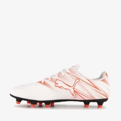 Puma Attacanto FG heren voetbalschoenen wit rood Outlet