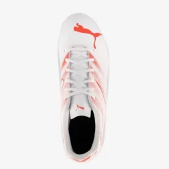 Puma Attacanto FG heren voetbalschoenen wit rood Outlet