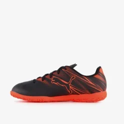 Puma Attacanto IT kinder zaalschoenen zwart rood Outlet