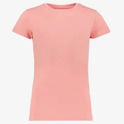 TwoDay Basic meisjes T-shirt zalmroze Hot