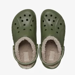 Crocs Baya Lined heren klompen gevoerd groen New