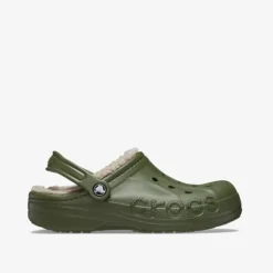 Crocs Baya Lined heren klompen gevoerd groen New