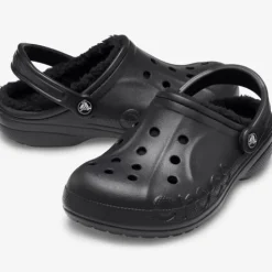 Crocs Baya Lined heren klompen gevoerd zwart Sale