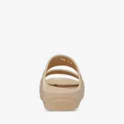 Crocs Baya Platform dames slippers beige Outlet