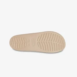 Crocs Baya Platform dames slippers beige Outlet