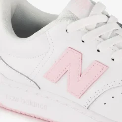 New Balance BB80 leren dames sneakres wit roze Outlet