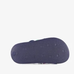 Scapino Blauwe kinder badslippers met visjes Clearance