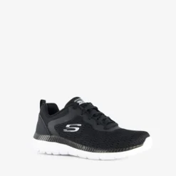 Skechers Bountiful Quick Path dames sneakers zwart wit Discount