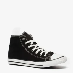 Scapino Canvas heren gympen zwart