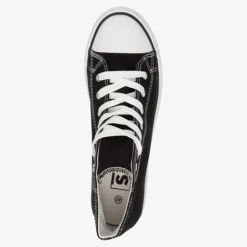 Scapino Canvas heren gympen zwart