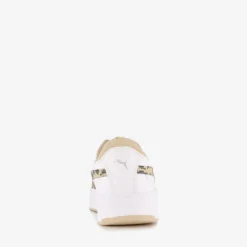 Puma Carina Street Animal Flair dames sneakers wit beige Clearance