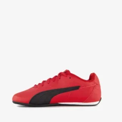 Puma Catch AC PS kinder sneakers rood zwart