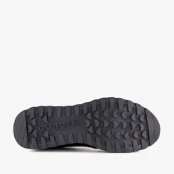 Bugatti Cirino leren heren sneakers donkerblauw