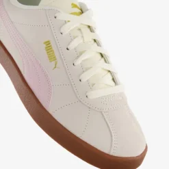 Puma Club II dames sneakers wit roze New