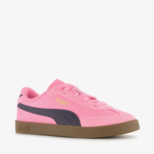 Puma Club II Era meisjes sneakers roze blauw Hot