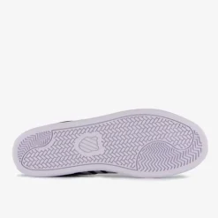 K-Swiss Court Tiebreak suede heren sneakers zwart Sale