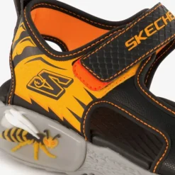 Skechers Creature-Splash jongens sandalen zwart Best