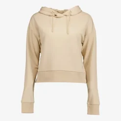 Osaga Cropped dames hoodie beige Sale