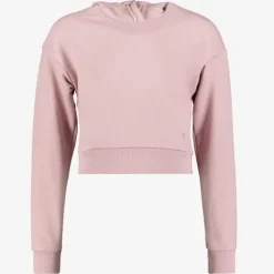 Osaga Cropped meisjes hoodie lichtroze Outlet