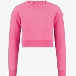 Osaga Cropped meisjes hoodie roze