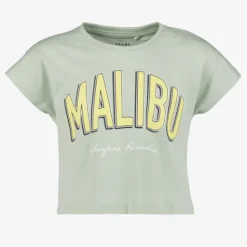 Name it Cropped meisjes T-shirt groen Discount