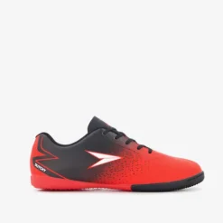 Dutchy Cross IC kinder zaalschoenen zwart rood New