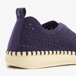 Hush Puppies Daisy dames instappers donkerblauw Discount