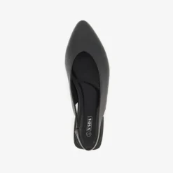 Nova Dame slingbacks zwart New