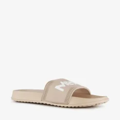 Mexx Dames badslippers beige wit Hot