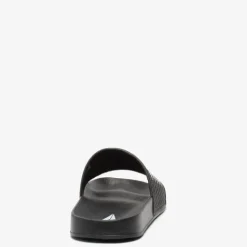 Dutchy Dames badslippers zwart wit Best