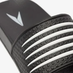 Dutchy Dames badslippers zwart wit Best