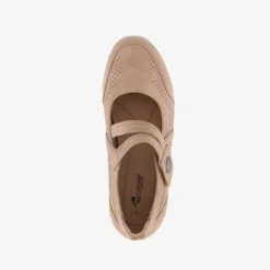 Natuform Dames ballerina beige