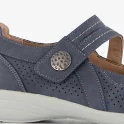 Natuform Dames ballerina blauw Best