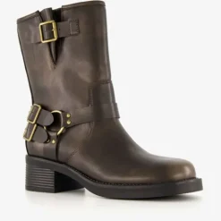 Blue Box Dames biker boots bruin Sale
