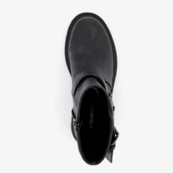 Blue Box Dames biker boots met gespen grijs Clearance