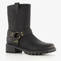 Blue Box Dames biker boots zwart Hot