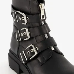 Blue Box Dames biker boots zwart Discount