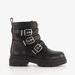 Blue Box Dames biker boots zwart Discount