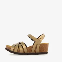 Hush Puppies Dames bio sleehak sandalen brons Sale