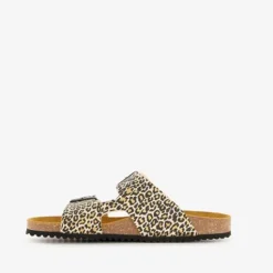 Hush Puppies Dames bio slippers luipaardprint Hot