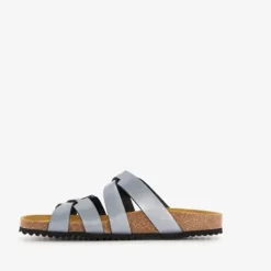 Hush Puppies Dames bio slippers zilvergrijs New