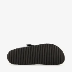 Hush Puppies Dames bio teenslippers zwart