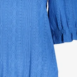 TwoDay Dames broderie top blauw Sale